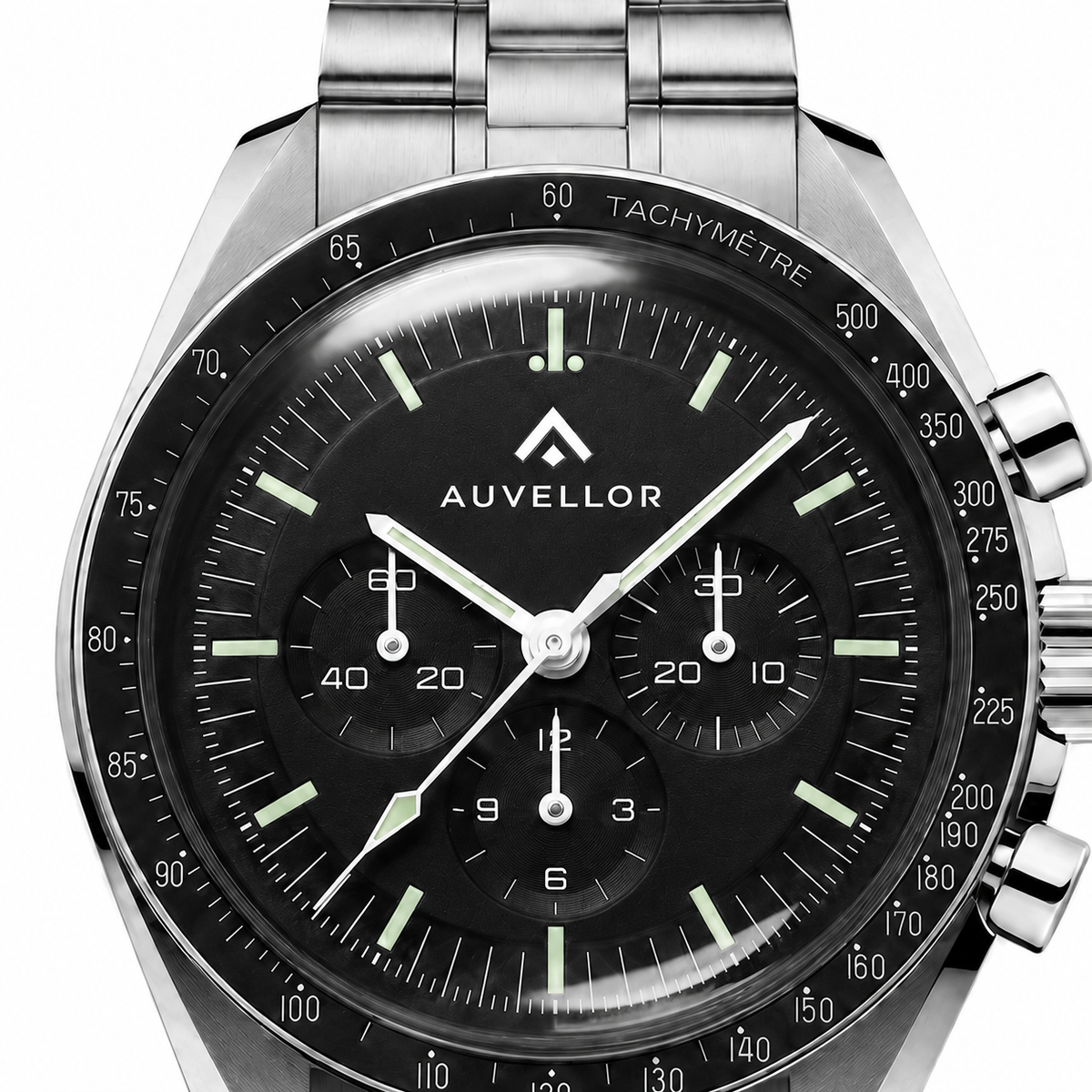 Orven Caldran – Black Multi-Register Dial