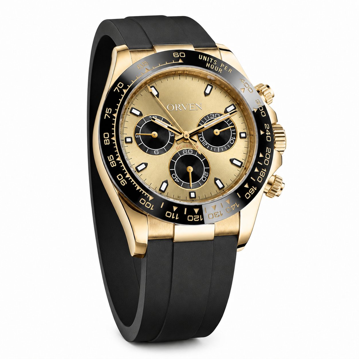 Orven Velcrion – Champagne Gold Dial