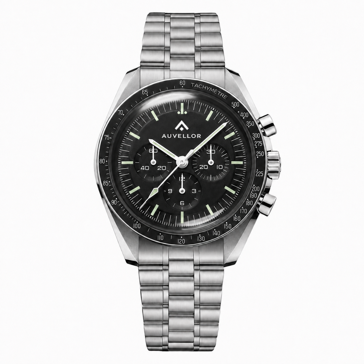 Orven Caldran – Black Multi-Register Dial