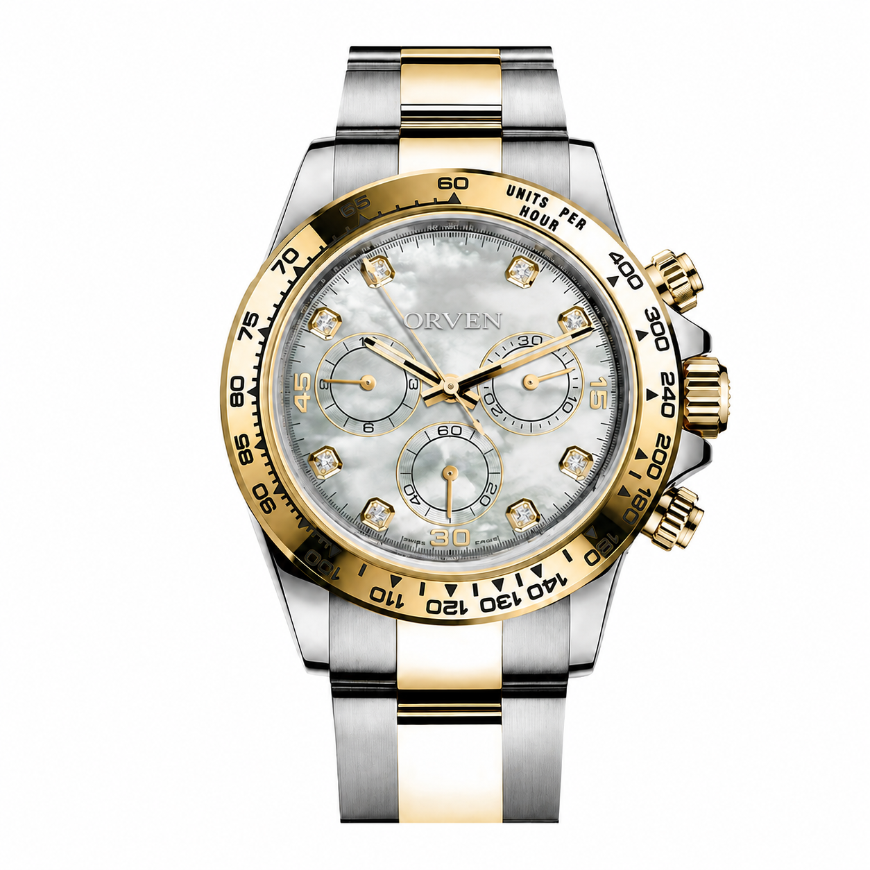 Orven Lustraven – Pearlescent White Dial