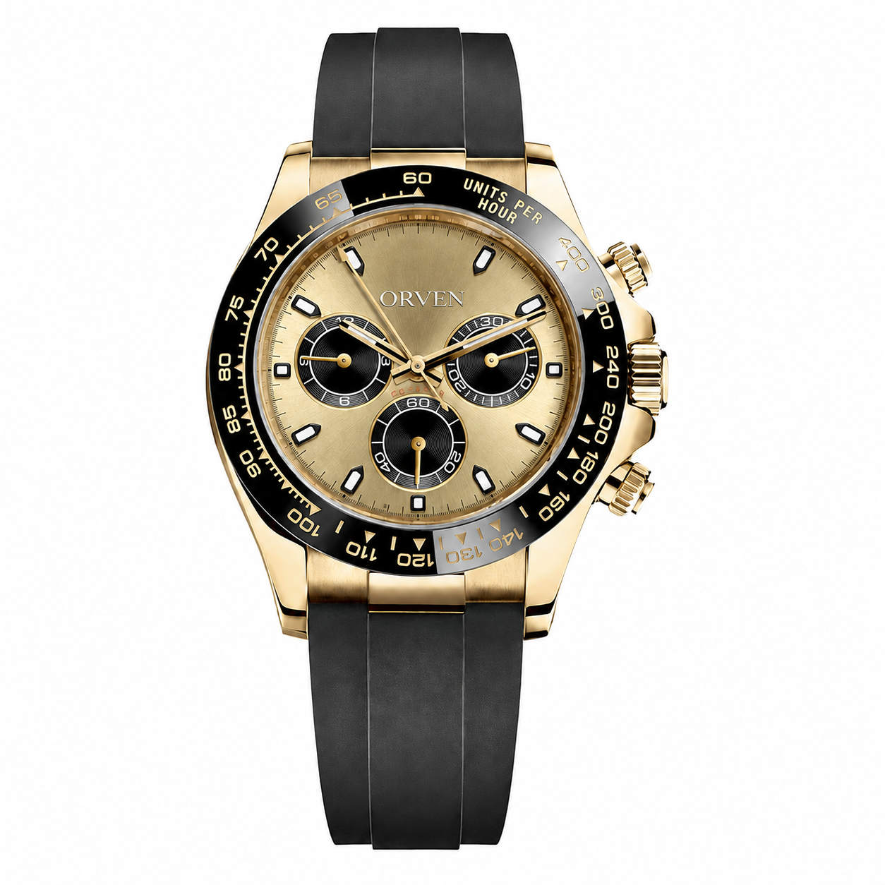 Orven Velcrion – Champagne Gold Dial